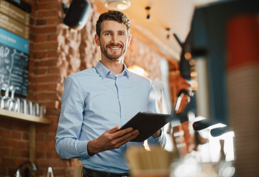 Mark Stevens, Manager of Daily Grind Cafe